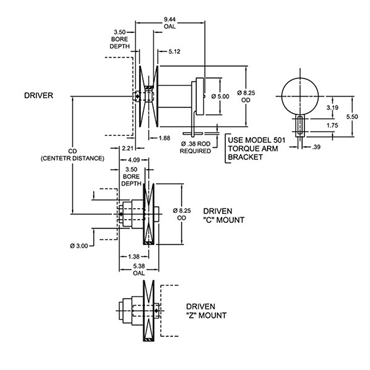Lovejoy32905X1 1/8PULLEY